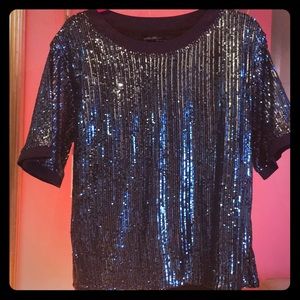 Flashy and Classy Sequin Top